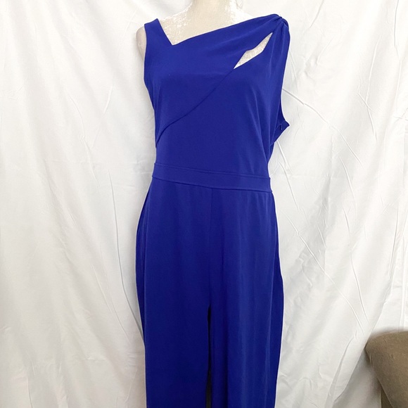 royal blue dressy jumpsuit